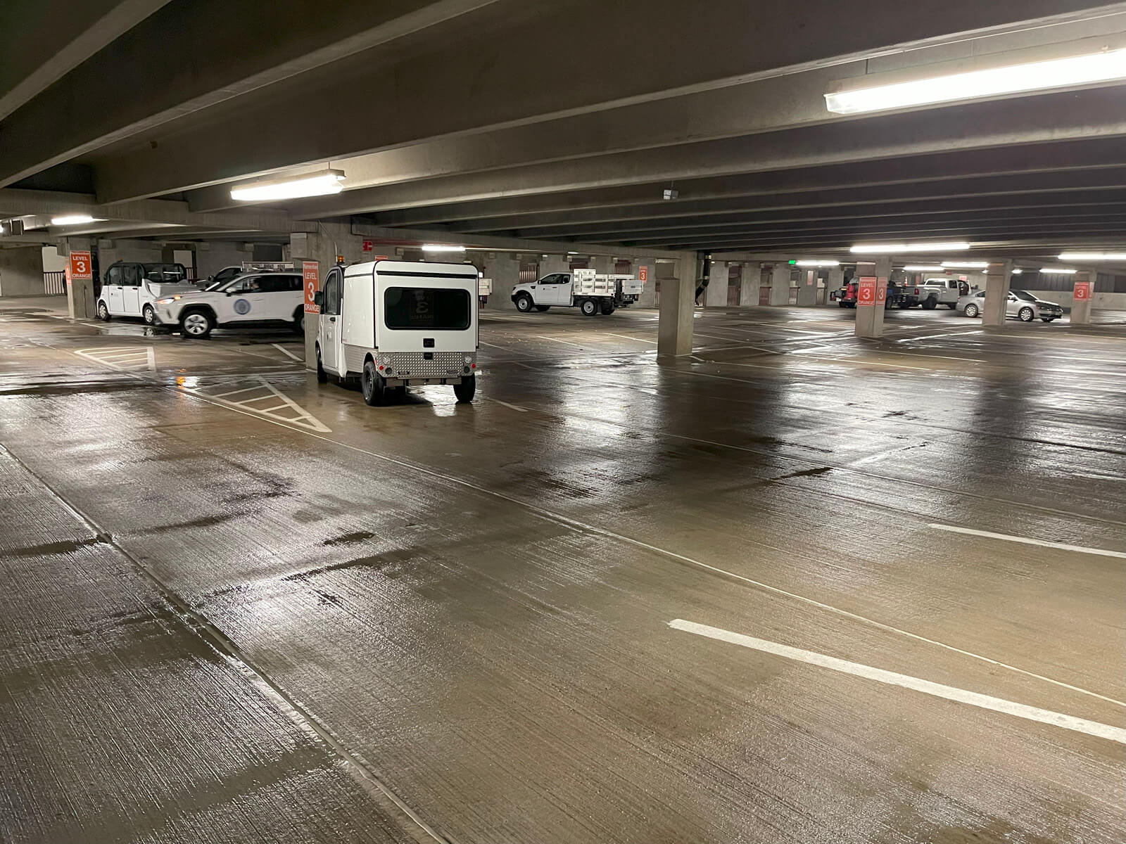 Parking Garage Cleaning