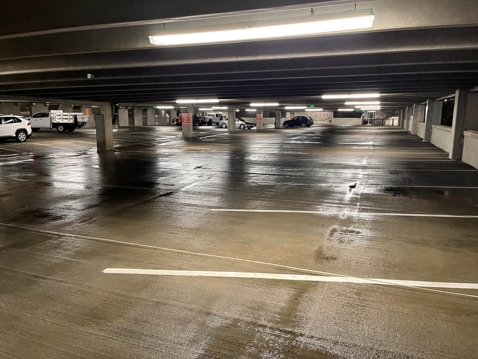 Parking Garage Cleaning